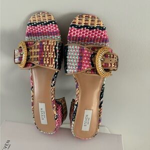 Women Steven New York textile size 9 1/2 fashion sandals